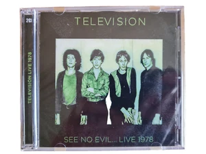 Television - See No Evil: Live 1978 (2025) 2CD NEW/SEALED SPEEDYPOST - Picture 1 of 2