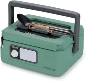 Presto 6-Quart Nomad Traveling Slow Cooker Green 06016 - Picture 1 of 9