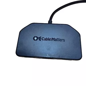Cable Matters 101065 3-Port Mini Displayport MST Multi-Monitor Hub - Picture 1 of 5