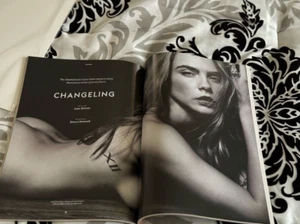 CARA DELEVINGNE UK cover ESQUIRE magazine fully nude Like ESPN Body Storage Bag - Picture 1 of 4