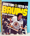 1976-77 Boston Bruins Hockey Official Yearbook HIGH GRADE