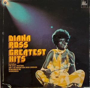 DIANA ROSS - GREATEST HITS LP - VGC - 12 TRACKS - 1971 TAMLA MOTOWN G-F SLEEVE - Picture 1 of 2