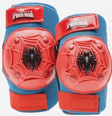 Disney Spider-Man Protective Knee Pad Set, Red/Blue Kids One Size - Image 1 of 3