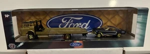 M2 Auto Haulers Series 87 : 1990 Ford C-8000 & 1966 Ford Mustang Gasser CHASE - Picture 1 of 7