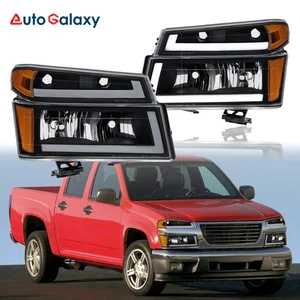 2PCS LED DRL Headlights For 2004-2012 Chevy Colorado GMC Canyon 2007-2008 i-290 - Picture 1 of 18