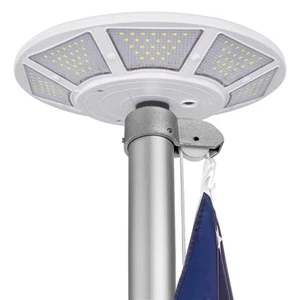 Flag Pole Light Solar Powered, 200 LEDs 2130 Lumen Solar Flagpole Light for O... - Picture 1 of 9