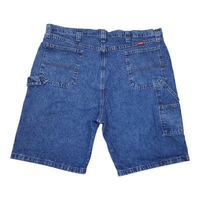 Pantalones Cortos Denim Wrangler Carpenter Para Hombre Talla 42 Algodón 11" Entrepierna Foto 1 de 4