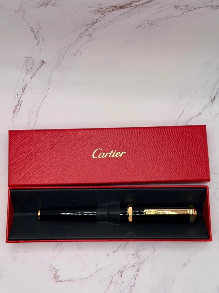 Bolígrafo Cartier Gold Signature Santos Dumont - AD VIP regalo Foto 1 de 4