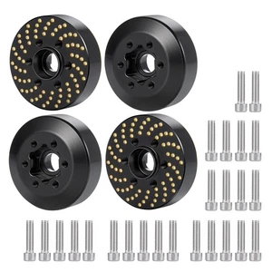 FLYXM 1.9'' Brass Wheel Hex Hub Adapter for 1.9'' Wheel Rim RC Car SCX10 TRX4 - Picture 1 of 9