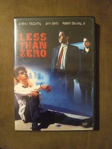 Less Than Zero 1987 (DVD, 2001) Robert Downey Jr Jami Gertz RARE***OOP*** - Bild 1 von 2