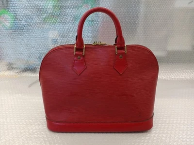 Bolso de Mano Louis Vuitton Alma MM Cuero Clásico M52147 Mujer Japón Importación 99 Foto 1 de 4