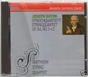 HAYDN STRING QUARTET OP 54 N 1 2 SMITHSON STRING QUARTET CD - Imagen 1 de 2