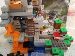 ❤️Lego Minecraft 21113, 21114, 21116, 21119 Top Zustand alle Minis & Inst - Bild 1 von 11