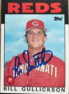 Bill Gullickson Autographed 1986 Topps Traded #42T - Picture 1 of 1