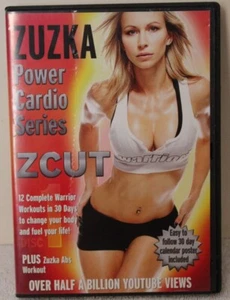 NEW Zuzka Power Cardio Series Zcut disc 1 DVD 12 complete warrior workouts - Imagen 1 de 3