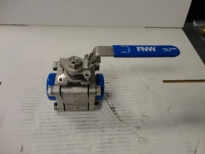 BALL VALVE FNW320ASWJ Full Port Stainless Steel 1-1/2 CF8M 1500CWP - Picture 1 of 9