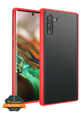 For Samsung Galaxy Note 10 /10+ Hybrid Rubber TPU Shockproof Case Frosted Cover - Image 1 of 4
