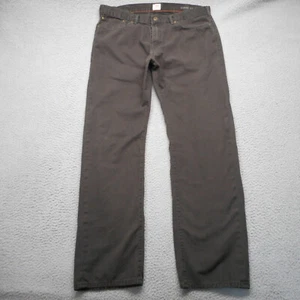 Pantalones de mezclilla Dockers para hombre 38x34 marrón rectos de 5 bolsillos ajuste 36x33 - Imagen 1 de 14