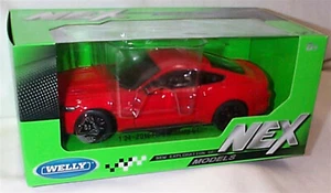 Welly Diecast 1:24 2015 Ford Mustang GT Red Opening parts New in Box - Picture 1 of 1