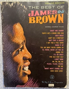 The Best of JAMES BROWN - Deluxe Edition Songbook - Voice Piano Guitar - 1968 - Picture 1 of 9