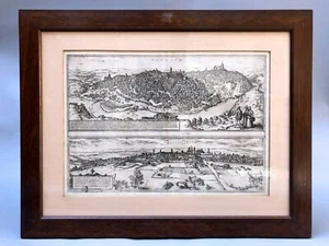 Antica incisione Toledo - Toletvm cm 69 per 54 con cornice - Imagen 1 de 4