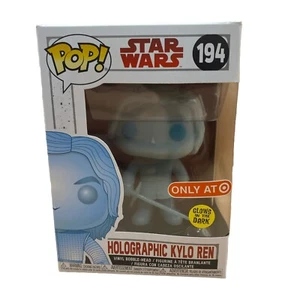 Funko Pop Star Wars - Holographic Kylo Ren - GITD - Only At Target - #194 - Picture 1 of 5