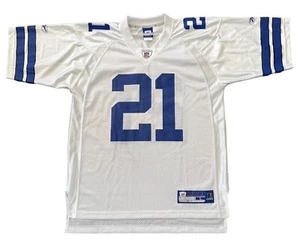 Dallas Cowboys Jersey Mens Large Jones Reebok White - Picture 1 of 8