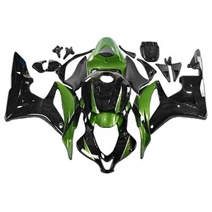 Black Green Fairing fit for Honda CBR600RR 2007 2008 F5 07 08 Injection Bodywork - Picture 1 of 9