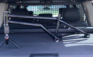 2008 SICK CHILD AQUEDUCT BADDA BLING BMX FLATLAND FRAME 19"tt BLACK RARE - Picture 1 of 24