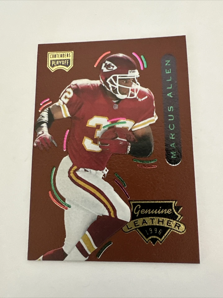 1996 Playoff Contenders Leather #31 Marcus Allen CHIEFS - Image 1 of 1
