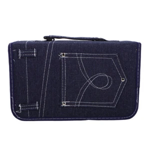 -Hülle, Brieftasche, 128 Kapazitäten, DVD-Aufbewahrungshalter, schützende - Bild 1 von 12