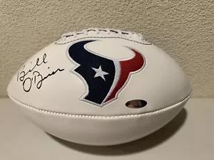 Bill O'Brien Signed Houston Texans Football Tristar - Picture 1 of 4