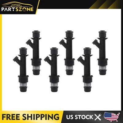 6 PIEZAS Inyectores de Combustible PARA HONDA PASSPORT 3.2L 1998-2002 ISUZU AMIGO 3.2L 1998-1999 Foto 1 de 4