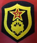 Authentic Soviet Russian Army Navy Uniform Sew On Patch CONSTRUCTON TROOPS