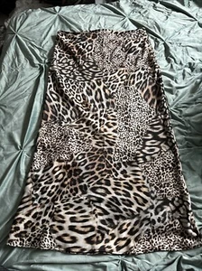 Lipsy Beautiful Floating Skirt Sz 14 With Side Zip (0439m) - Picture 1 of 1