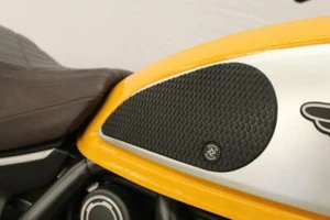 Techspec DUCATI SCRAMBLER (2015 - CURRENT) SnakeSkin Tank Grips: FREE TP - Picture 1 of 2