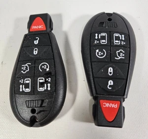 2 Llaveros remotos sin llave Dodge/Chrysler desbloqueados OEM IYZ-C01C - Imagen 1 de 3