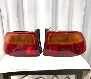 JDM Honda EG6 EG Civic Tail Lights Rear Lamps Set Used - Picture 1 of 6
