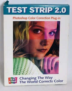 Test Strip 2.0 Photoshop Color Correction Plug-In NEW Sealed Software Vintage - Picture 1 of 2