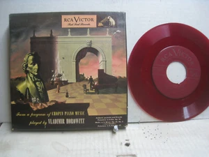 Program of Chopin Piano Music, Horowitz, piano *RCA Victor WDM 1034 (3) 45 rpm - Picture 1 of 1