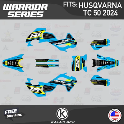 Kit de gráficos para Husqvarna Mini TC50 (2024) TC 50 Warrior - CIAN Foto 1 de 4