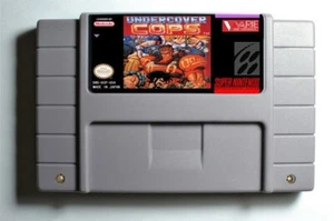 Undercover Cops SNES Game Cartridge USA (note: buyer DOES NOT pay import fees) - Picture 1 of 2