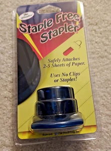 Pencil Grip Staple Free Stapler NEW - Photo 1/2