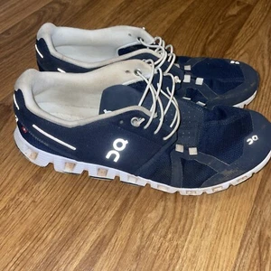 Oncloud Men’s Running Shoe 9.5 Navy Blue Workout Casual Wear - Picture 1 of 14