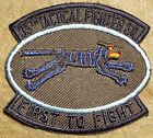 USAF AIR FORCE MILITARY PATCH 35TH TACTICAL FIGHTER SQUADRON SUBDUED VINTAGE ORG