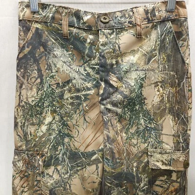 True Timber MC2 Camo Pants Women's L 14 Polyester Twill Hunting Cargo  27 x 27 - Image 1 of 4