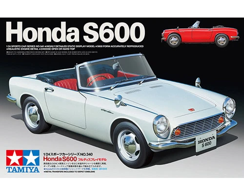 TAMIYA 1:24 KIT AUTO IN PLASTICA HONDA S600  ART 24340 - Immagine 1 di 1