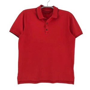 HUGO BOSS Polo T-Shirt Dinoso Slim Fit Rojo Para Hombre Talla M - Imagen 1 de 10
