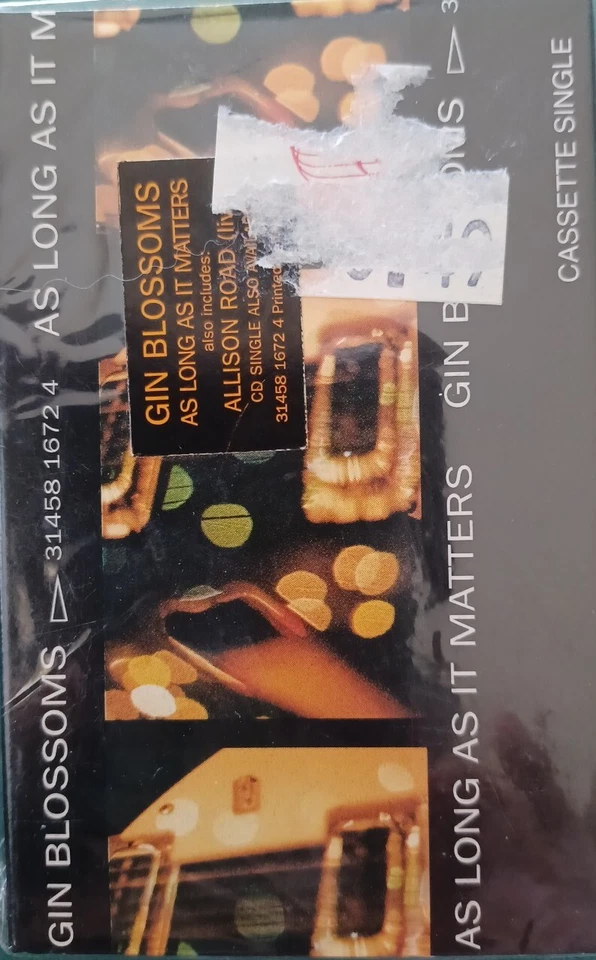 As Long As It Matters [Cassette Single] Gin Blossoms (1996, A&M) - Image 1 of 1