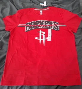 Houston Rockets NBA Team Apparel Graphic Logo T-Shirt (XL Size) NEW WITH TAGS - Picture 1 of 7